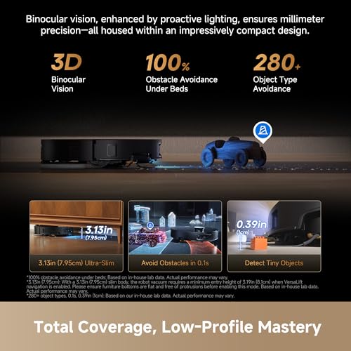 Robot Vacuum with Self-Emptying Station