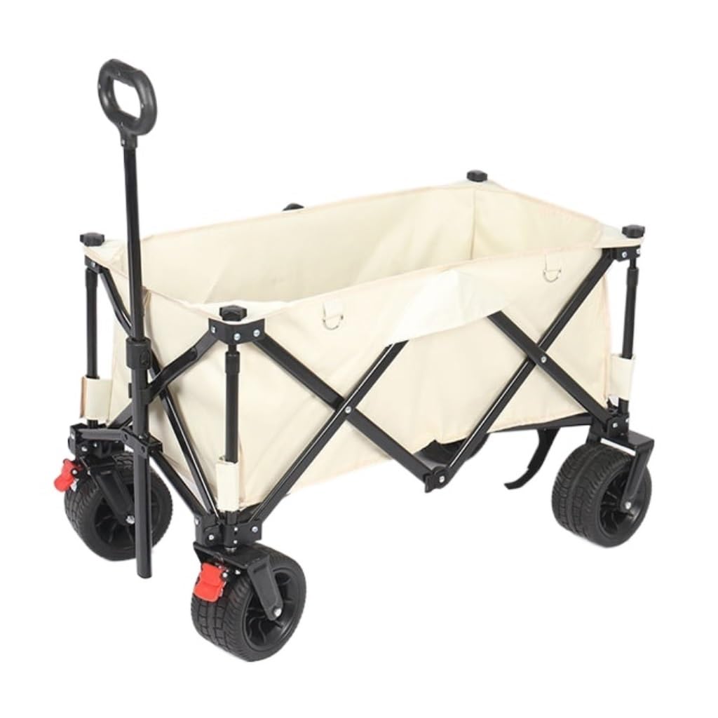 vrfvsdasAAS camping cart， Outdoor Cart Picnic Camping Folding Simple Trolley Portable Multi-purpose Fishing
