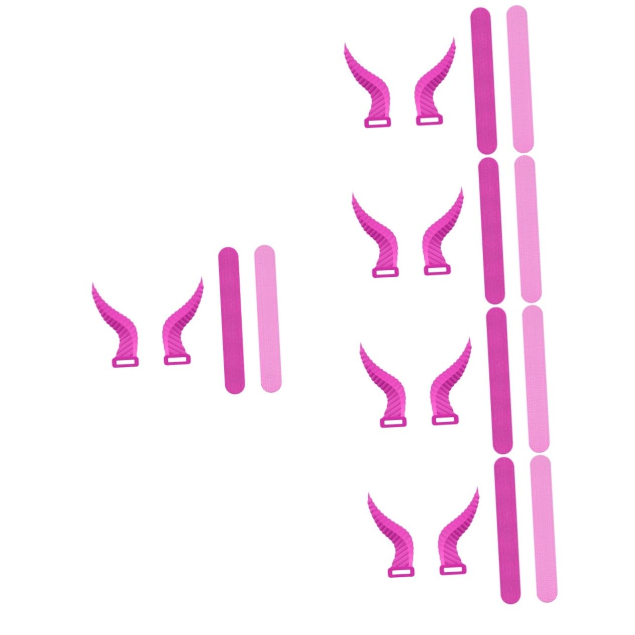 NUOBESTY 5 Paia Decorazioni Silicone per Cuffie Gaming Accessori per Auricolari per Sport e Feste Compatibili con Maggior delle Cuffie
