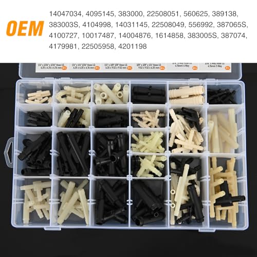 Image of GOOACC 159Pcs 32 Size Automotive Vacuum Tubing Tee