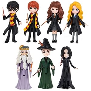 Wizarding World Harry Potter, Magical Minis Collector Set with 7 Collectible 3-inch Toy Figures, Kids Toys for Ages 5…