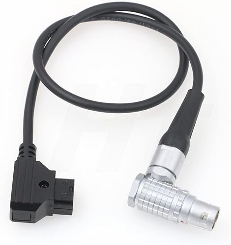 Miniatura 3 de HangTon Cable de alimentación para cámara RED RangerV-Raptor XL, batería V-Mount D-tap a ángulo recto 4 pines, 19.7 in