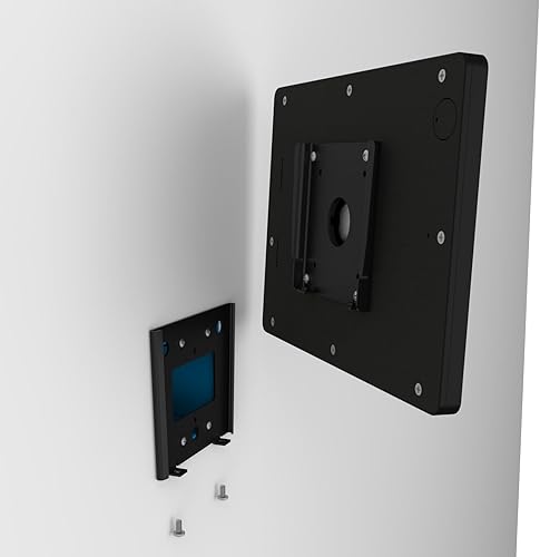 Miniatura 5 de VidaMount VESA - Carcasa para iPad y tablet con soporte fijo VESA de pared delgado, Negro), VB_B_FSW_IPAD7G_BLK
