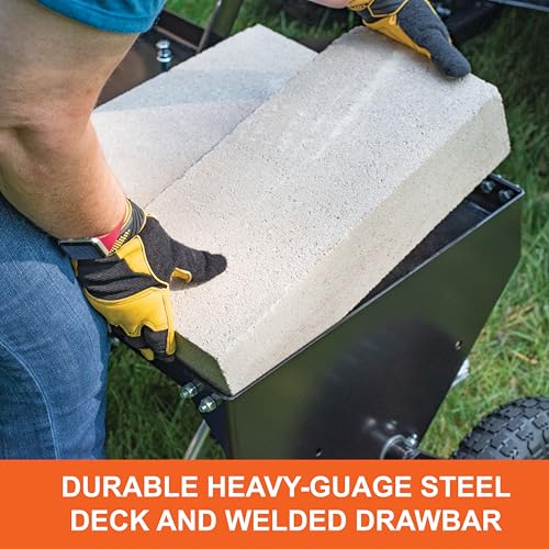 Agri-Fab 45-0518 40" Tow Behind Lawn Plug Aerator with Universal Hitch; Designed to Pull Behind Lawn & Garden Tractors