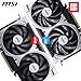 MSI GeForce RTX 5060 8G Ventus 2X OC - 8GB GDDR7 (28Gbps/128-bit), PCIe 5, Boost: 2527 Hz, HDMI 2.1b, DisplayPort 2.1b