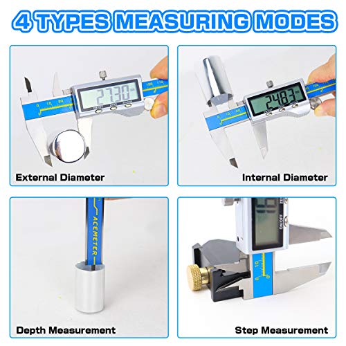 image for Qfun Caliper Measuring Tool Digital Caliper Industrial Quality Precisi
