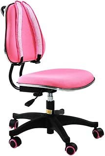 QLIGAH Estudio De La Oficina del Escritorio De La Computadora Estudio De La Oficina Estudiantes Adolescentes Niños Niños Levantamiento Ajustable Altura 360 ° Siriendo Silla Ergonómica Abrazo