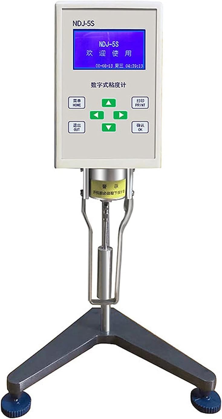 Visometer Digital Rotational Digital Viscometer, NDJ-5S Digital Display Rotary Viscometer For Measuring The Viscosity Of Paint, Ink And Cosmetics Viscosity Meter Lab Viscometers