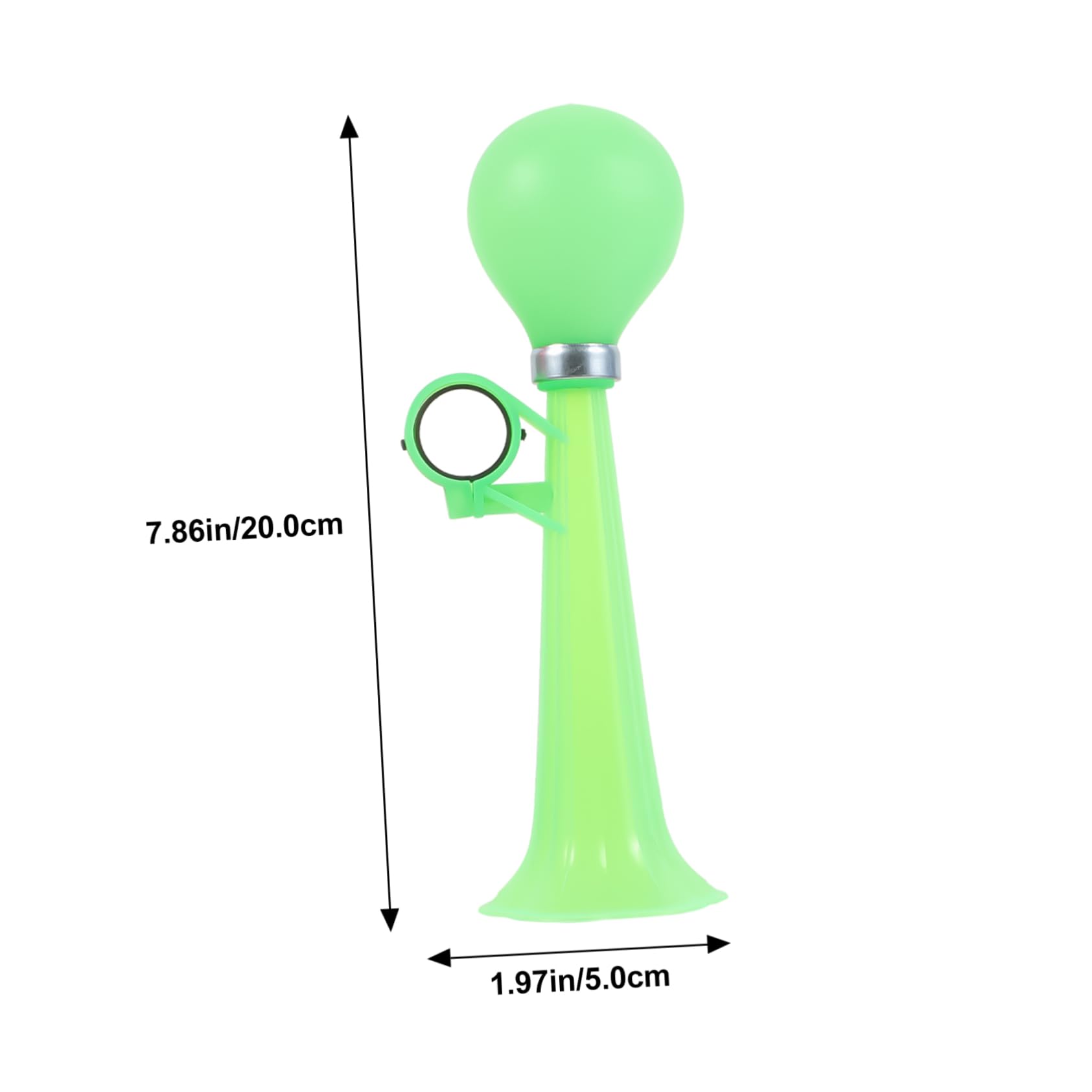 KICHOUSE Bicycle Horn for Boys and Girls 5pcs Manual Air Horns for Handlebars Random Color