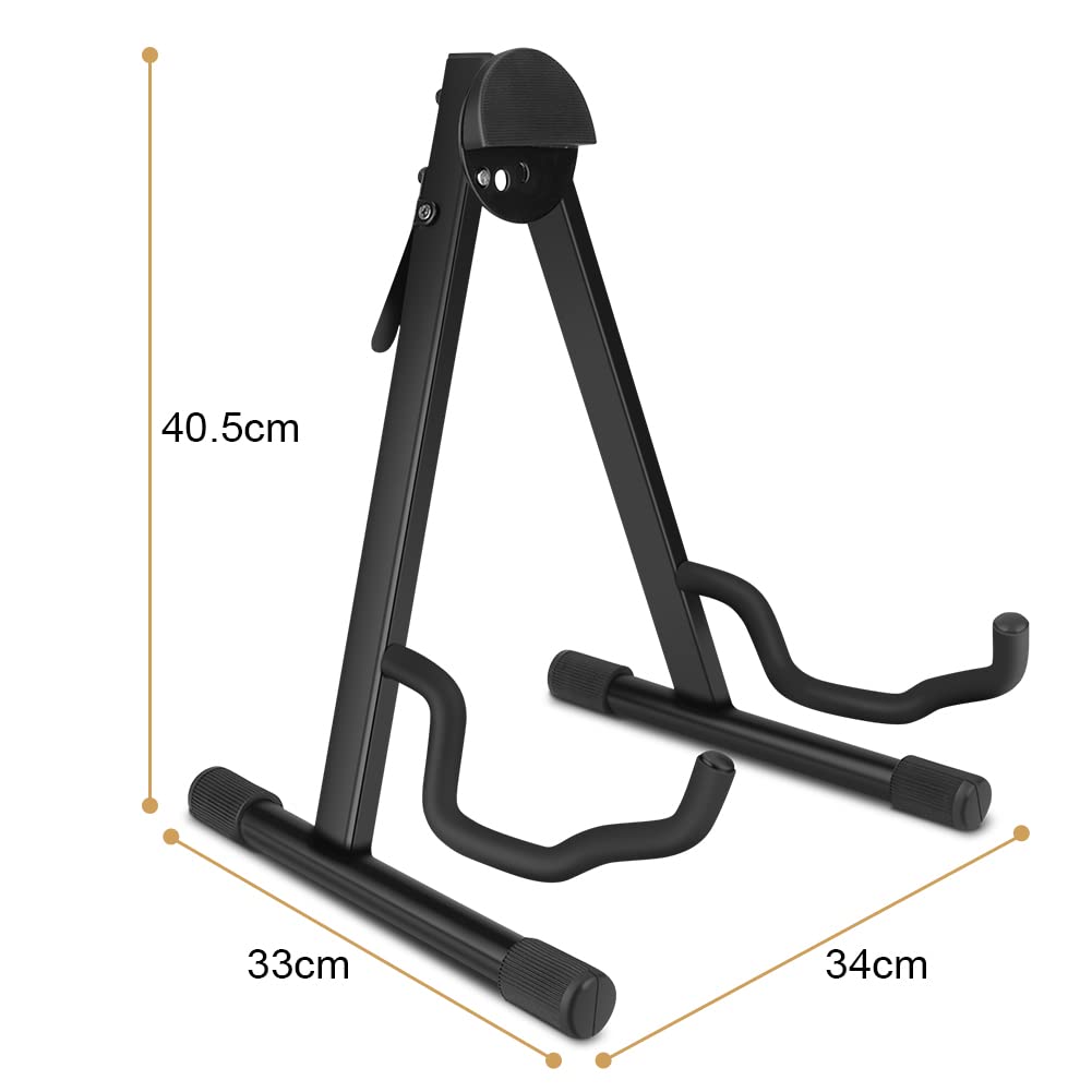 Wakects Soporte Universal para Violonchelo de Acero, Portátil con Almohadilla de Espuma, Accesorio para Instrumento Musical, 35.6 x 30.5 x 39.9 cm
