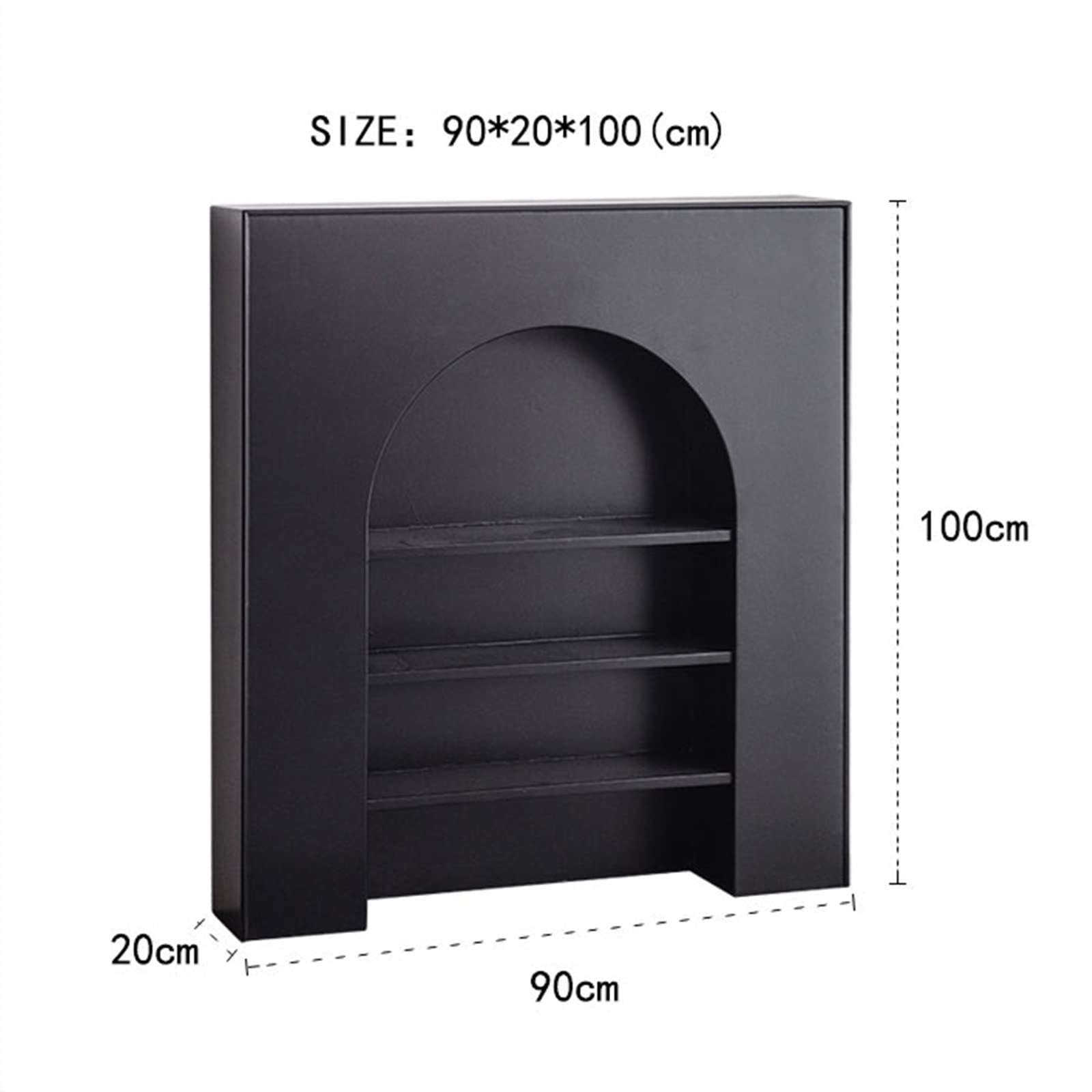 Cornice per caminetto Caminetto for caminetto, decorativo con cornice for(90 * 20 * 100cm)