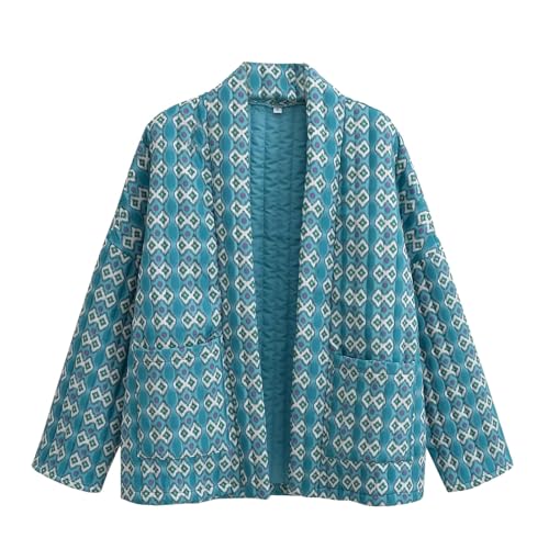 Veste matelassée femme longue et chaude pour l'hiver au style décontracté