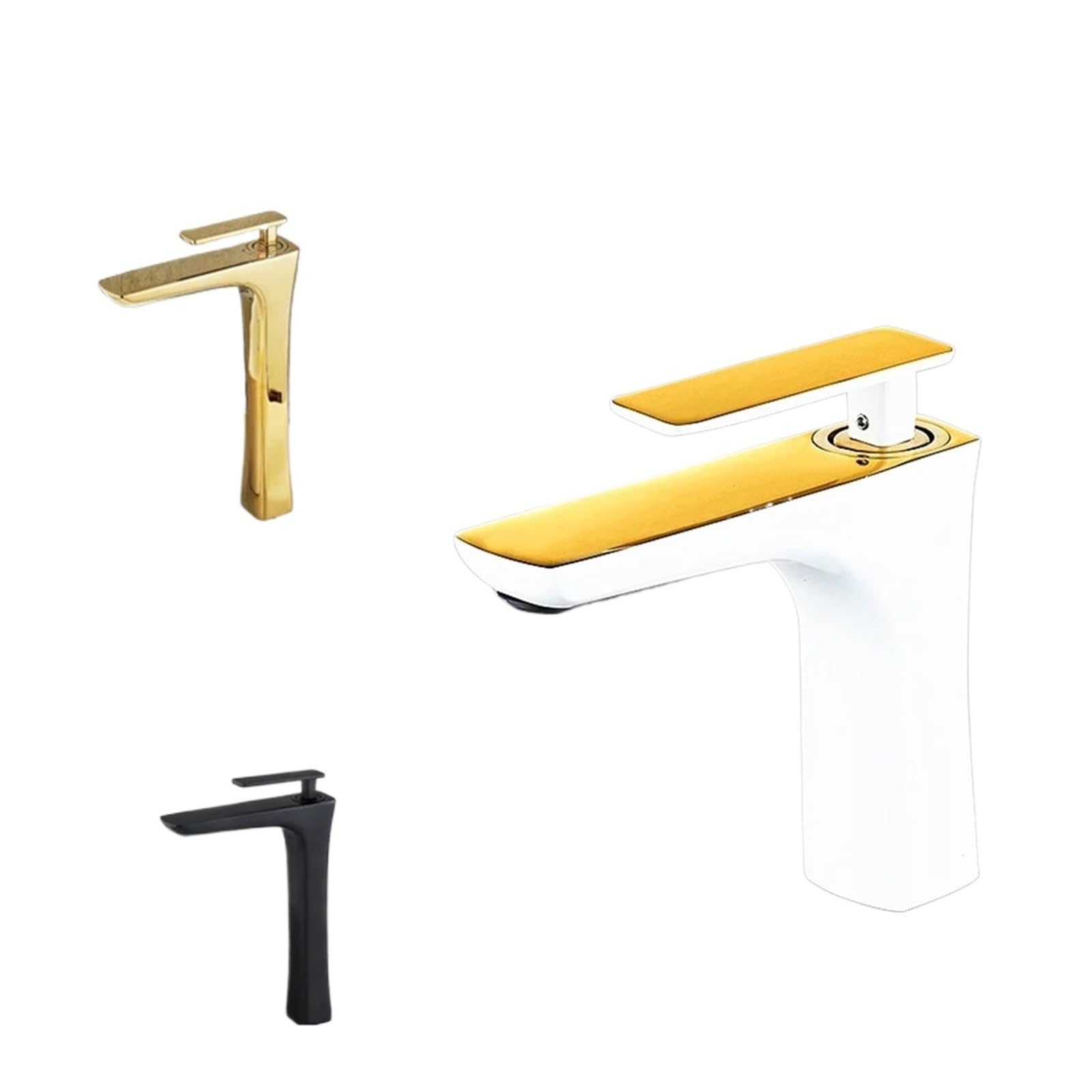 Grifo de lavabo alto monomando para evitar salpicaduras en lavabos tipo recipiente