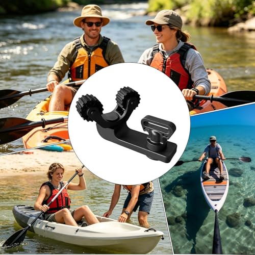 Soporte de remo para kayak ajustable y multifuncional balsa y canoa 4