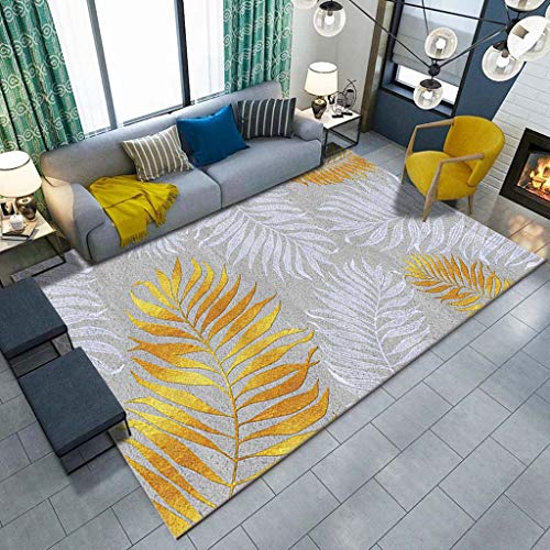 Tapis salon abstrait rayé 160x230 moquette lavée grand format - 2