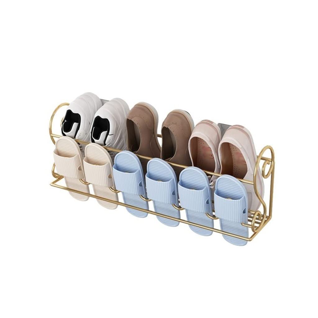 Rack à chaussures suspendu en fer forgé : le rangement élégant et durable pour votre entrée