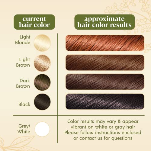 44 Sunset Auburn, tinte de henna natural para cabello miniatura 5