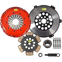 XTD STAGE 3 CERAMIC RACING CLUTCH & LIGHTEN CHOROME MOLLY FLYWHEEL KIT compatible with 2001-2006 BMW M3 E,46, 3.2L S54, Except SMG model