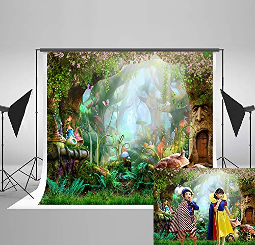 Kate 8x8ft Enchanted Forest Backdrop Fairy Photo Backdrop Fantasy Photography Background Child Photo Props