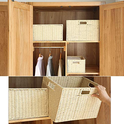 ♡自然素材♡収納カゴ Amazon.co.jp: 天然 素材 収納 バスケット その他の収納 サイズ