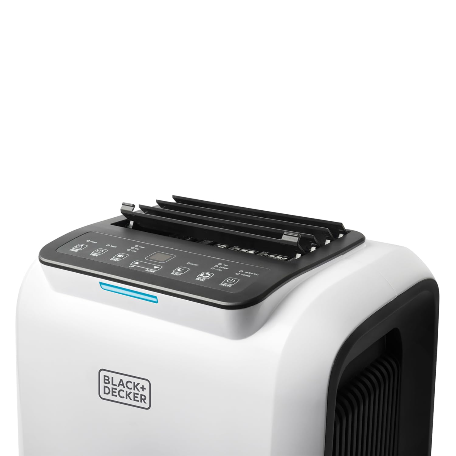 BLACK+DECKER - BXAC9000E. Condizionatore portatile. 2250fg / 9000btu. Termostato regolabile, con alette oscillanti.