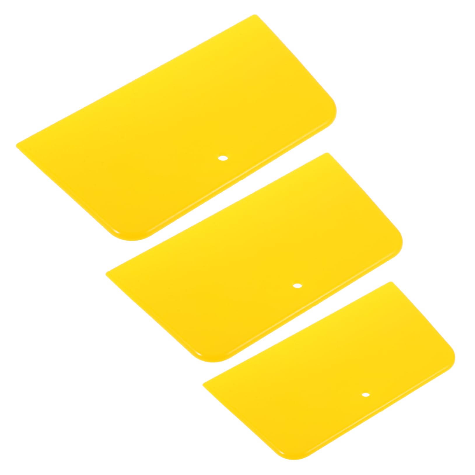 PRETYZOOM Auto Body Filler Spreaders Kit 3pcs Automotive Spreader for Applying Fillers Car Maintenance Tool Scratch- Universal Car Use