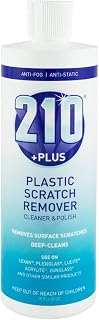 23305 210 Plus Plastic Scratch Remover Cleaner & Polish 15 oz Bottle, 15. Fluid_Ounces
