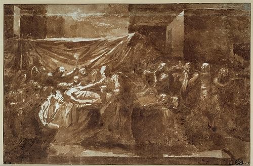 Impression prints toile l'Onction Extrême pour habiller un grand mur vide