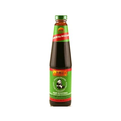 LKK Lee Kum Kee Panda Oyster Sauce (Panda Green Oyster 18oz, Pack of 3)
