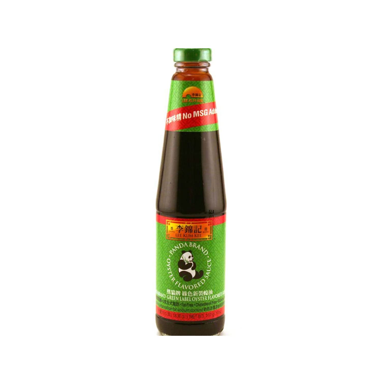 LKK Lee Kum Kee Panda Oyster Sauce Panda Green Oyster 18oz, Pack of 1