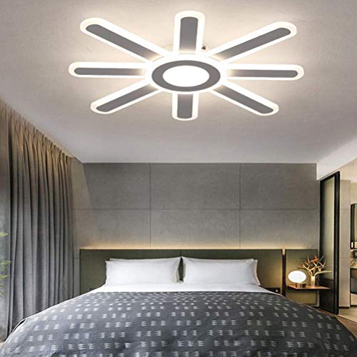 Plafonnier LED dimmable pour décoration de salon et chambre