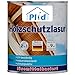 Produktbild PLID® Holzschutzlasur Palisander satin - [LANGZEITSCHUTZ] - alle Laub- und Nadelhölzer - feuchtigkeitsregulierend - UV-beständig - wetterbeständig - Holzschutzlasur für aussen - Made in Germany 0,75l