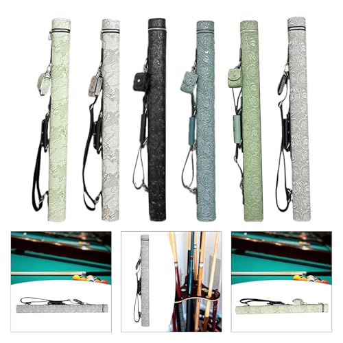 Étui de transport pour queues de billard compact à 2 trous zippé - 2