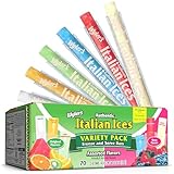 Wyler's Italian Ices, Original And Berries & Cherries Variety Pack, 1.5 Oz Freezer Bars, 70 Count