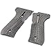 Beretta 92/96 Super Slim Full Size G10 Grips, Screws Included, Ops Texture, Cool Hand Brand, Grey/Black
