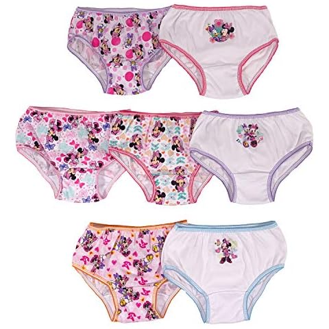 Disney Girls Minnie Mouse Underwear Briefs Cover