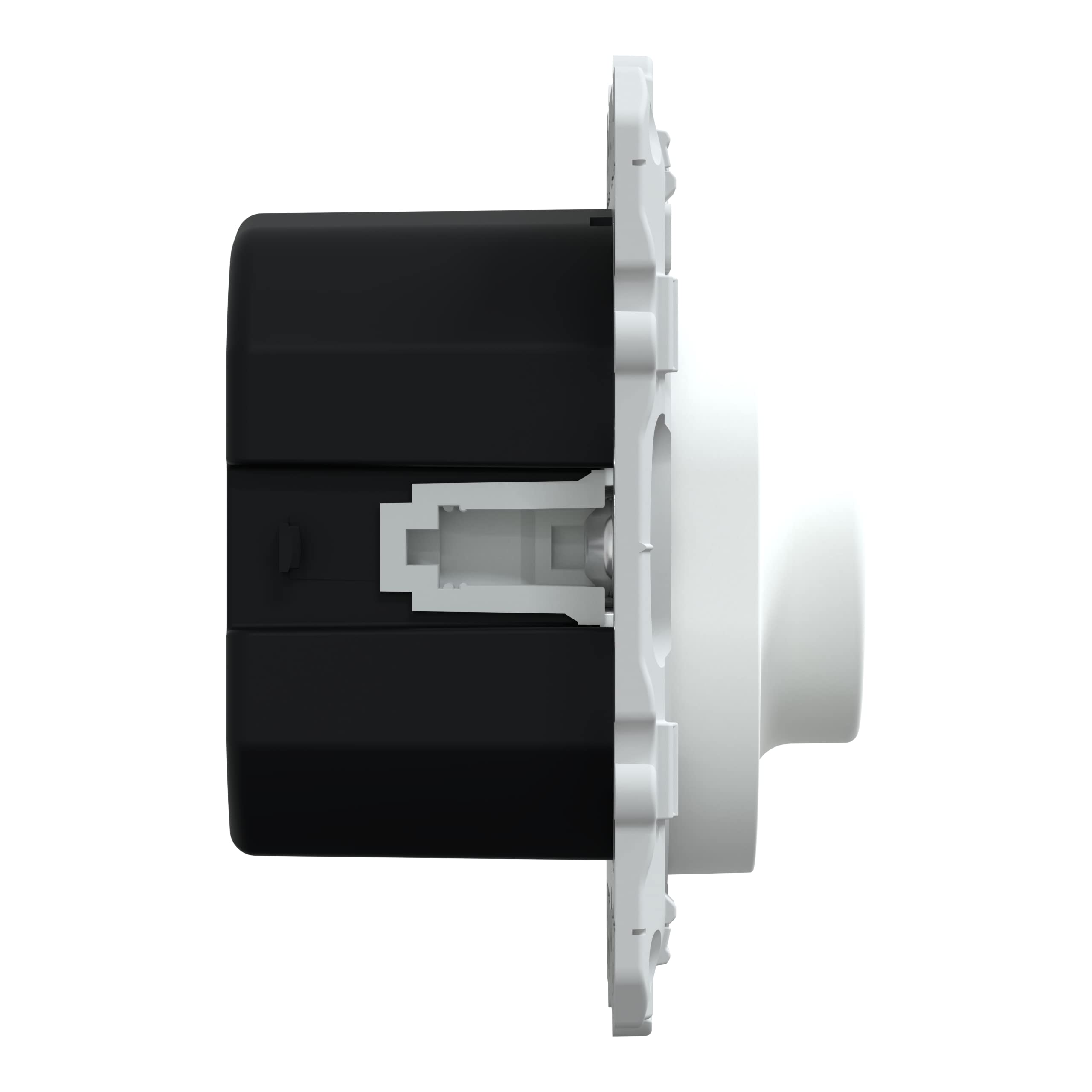 Schneider Electric - Ovalis - Variateur de lumière universel - 2/3 fils - Blanc - S320519