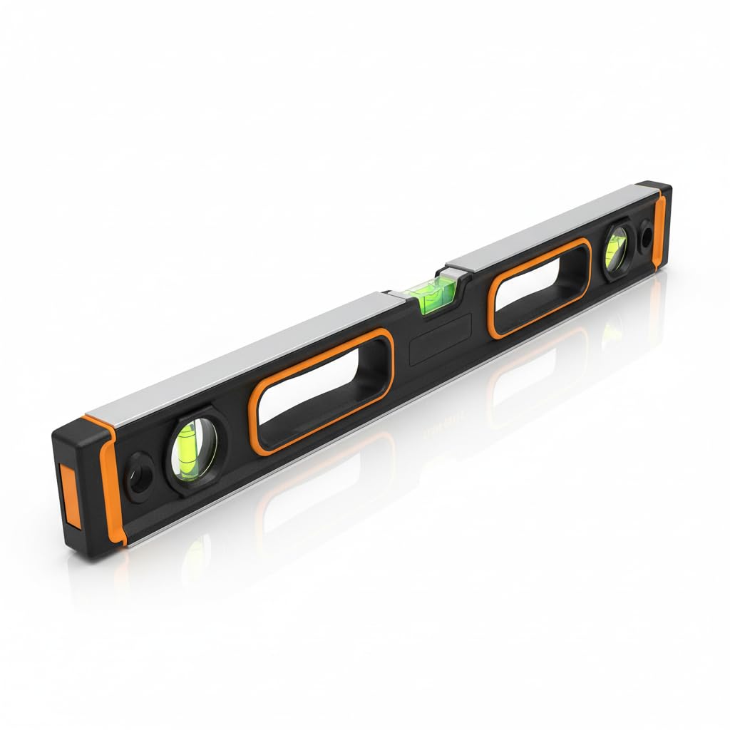 Spirit level with magnetic (INDUSTRIAL) 100cm