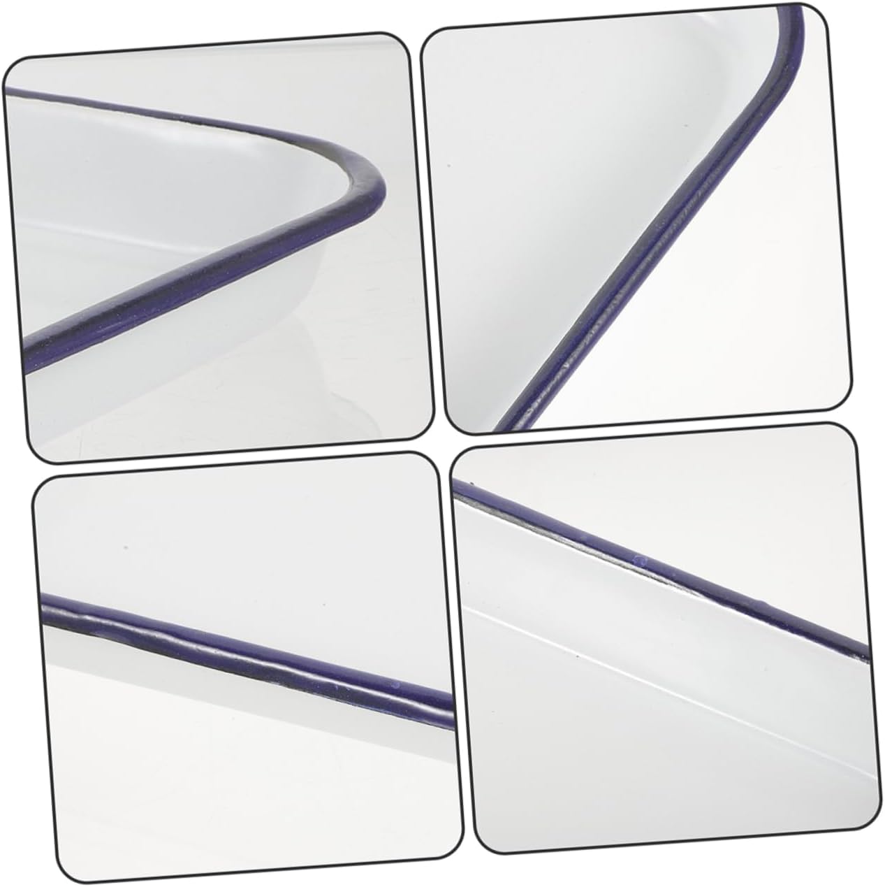 2pcs Baking Tray Rectangular Non-stick Heat-resistant Dishwasher Safe Versatile Oven Pan Butcher Tray Roasting Pan Pizza Oven Pancake Oven for Kitchen