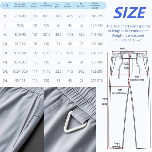 Comforflex - Men's Multi-Pocket Stretch Comfort Outdoor Casual Pants, Overalls, Straight-Leg Men's Casual Pants2
