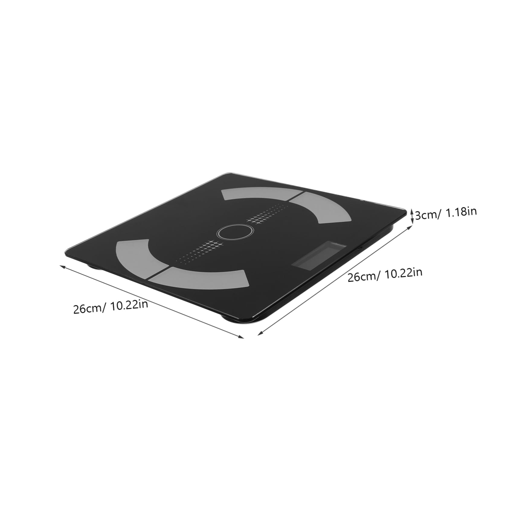 SOESFOUFU Digital Body Weight with Weight Measurement Device for Home Use Portable Electronic for Accurate Body Composition Tracking for Fitness Enthusiasts