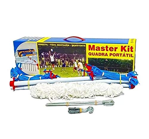 Kit de Vôlei Oficial Portátil - Master Rede