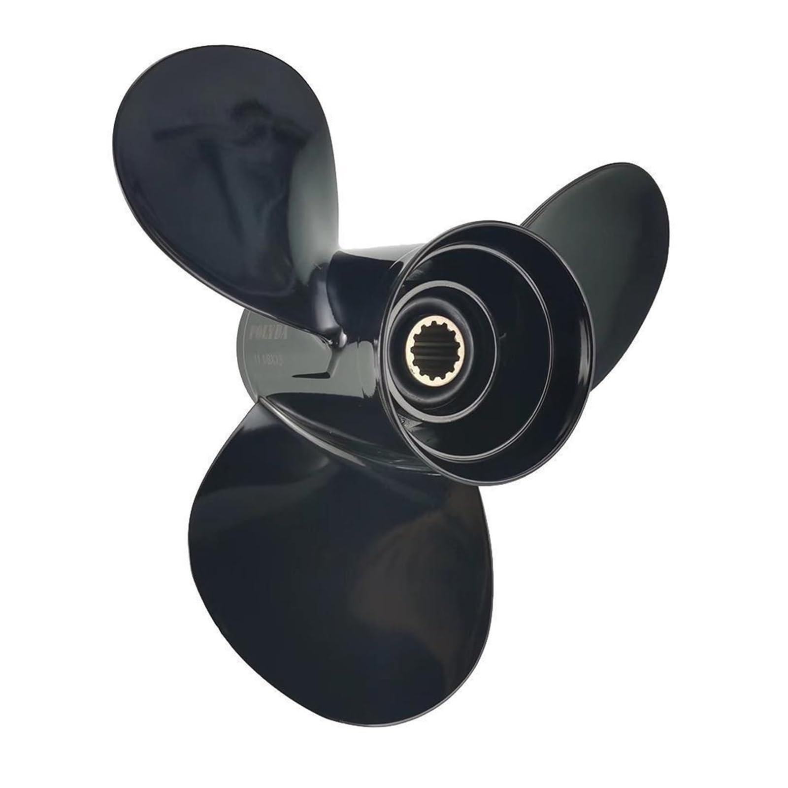 JVDDI 35-50HP Aluminum Alloy Propeller, Marine Outboard(12 1/4X9)