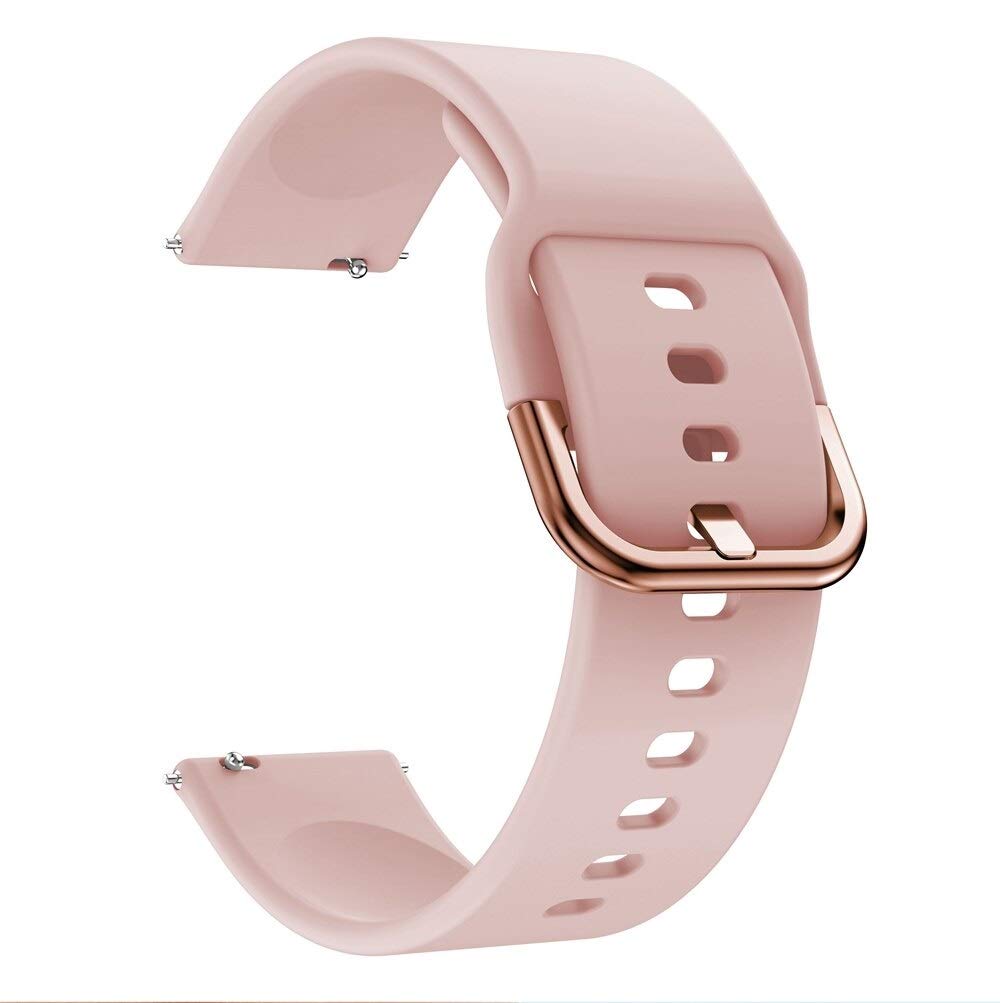 OBOE 22mm Silicone Strap Smart Watch Replacement Band Compatible with Samsung Watch 3 45mm / Samsung Gear S3 Classic/Frontier/Huawei GT2 / Fossil Q (Pink) (B08KFFT2SD) Amazon Price History, Amazon Price Tracker