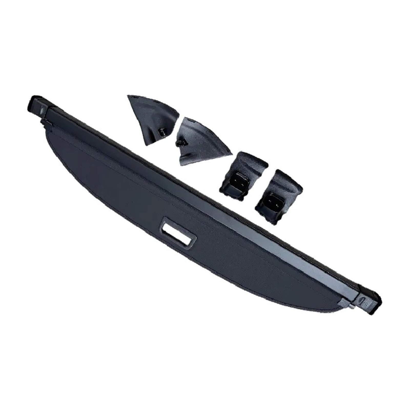 Tesla Model Y Juniper 2025 Kofferraumabdeckung Rollo Einziehbare Trennwand Cargo Cover