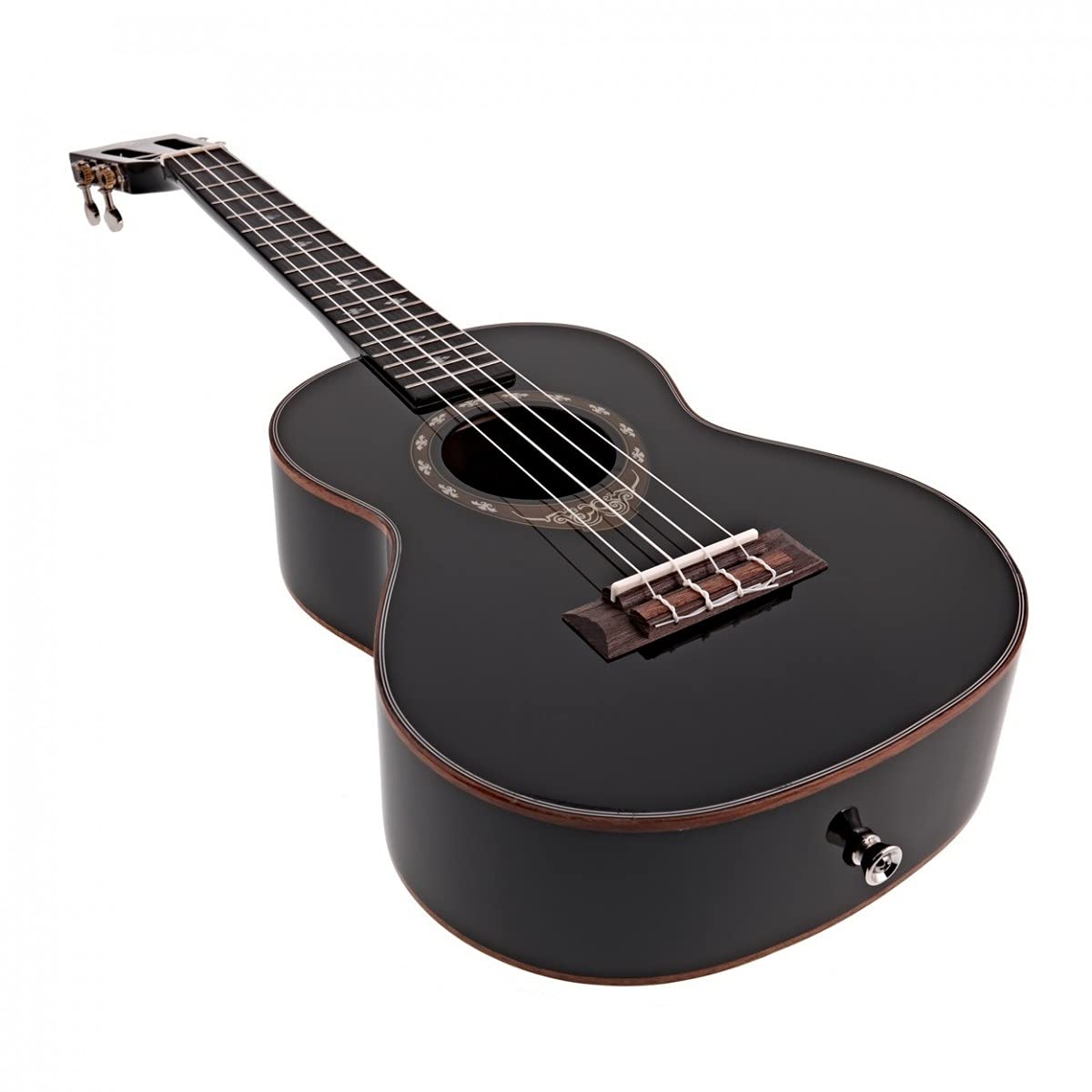 Premium Arche Back Tenor Ukulele con Top in abete rosso di Gear4music | Design archback per più volume e proiezione, dorso e fianchi in mogano sapele per una risonanza calda