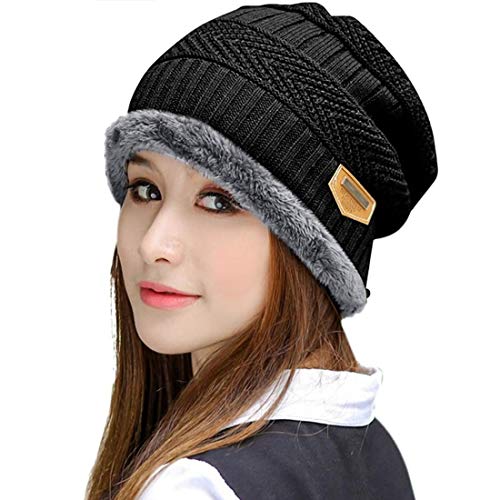 Image of iSWEVEN Fashionable Woolen Beanie Cap for Men- (4014, Free Size)