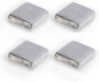Kneaded Art Eraser, XUDOAI Grey Soft Durable Sketch Putty Rubber, Kneadable Rubber Eraser Set (4)