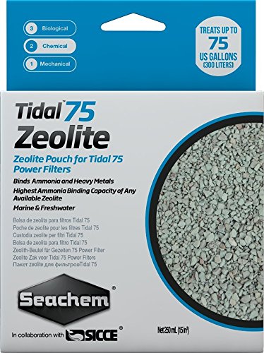 Seachem Refil Zeolite Tidal 75 (Refil Filtro Hangon Seachem Tidal) - Un