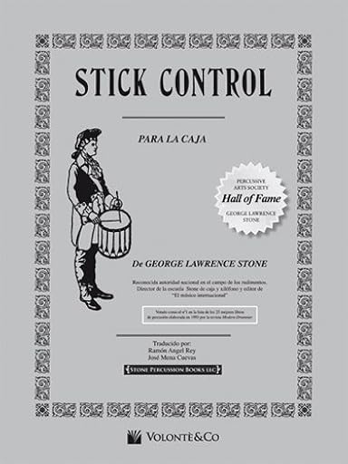 Stick Control (Spanish Edition). Partituras para Percusión | Ya disponible en tu tienda friki favorita! En mundofriki.es!